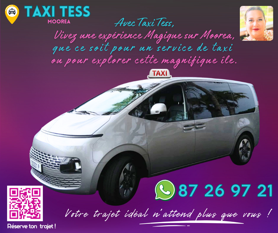 Taxi Tess Moorea