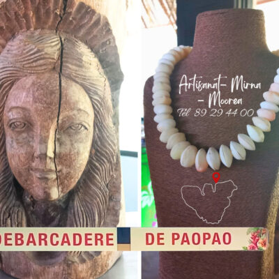 Artisanat Mirna – Débarcadère de Paopao
