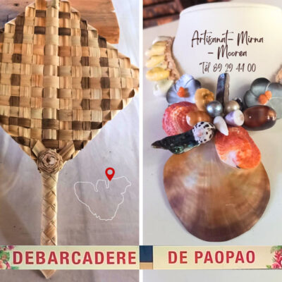 Artisanat Mirna – Débarcadère de Paopao