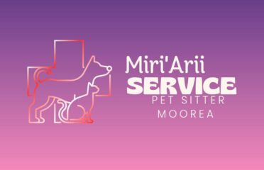 Miri’Arii Service & GRM Service – Pet Sitter à domicile