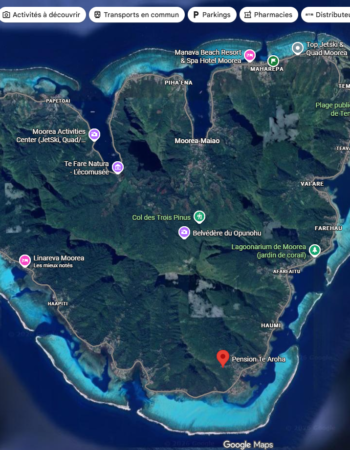 Pension Te Aroha Moorea – Hébergement Authentique au Cœur de la Nature Polynésienne